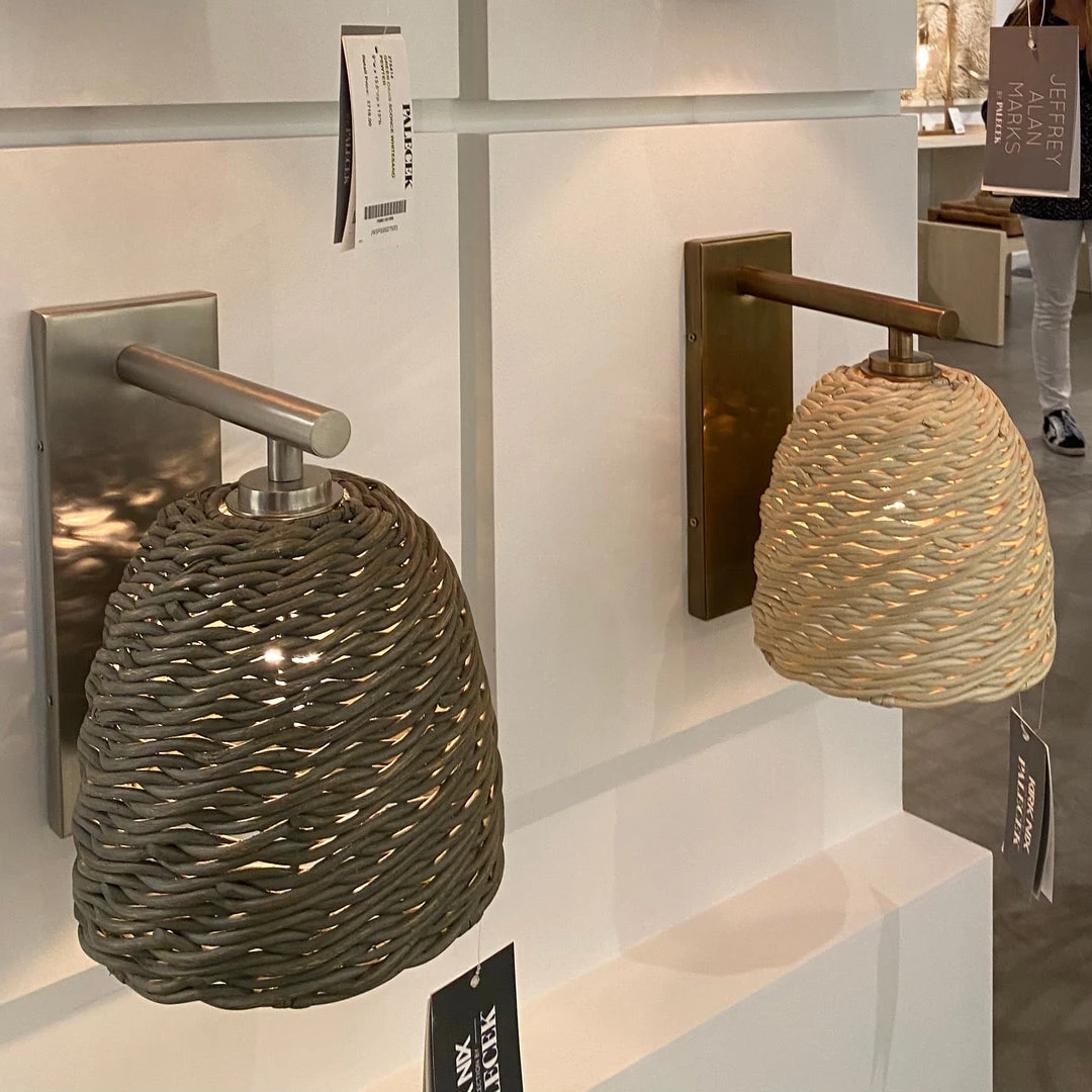 Palecek New Arrivals Wisteria Sconce Whitewash Antique Brass 4 Palecek New Arrivals Wisteria Sconce Whitewash Antique Brass