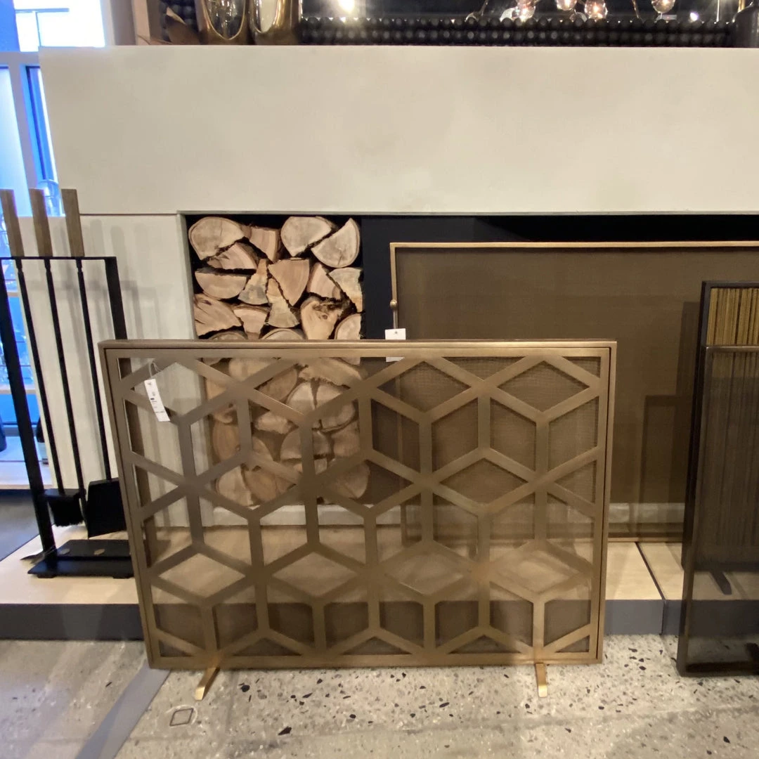 Arteriors Home Hathaway Fire Screen 4 Arteriors Home Hathaway Fire Screen