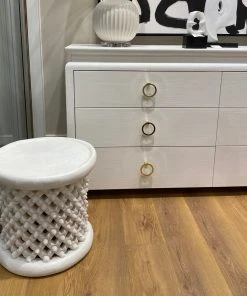 Bungalow 5 Kano Side Table White