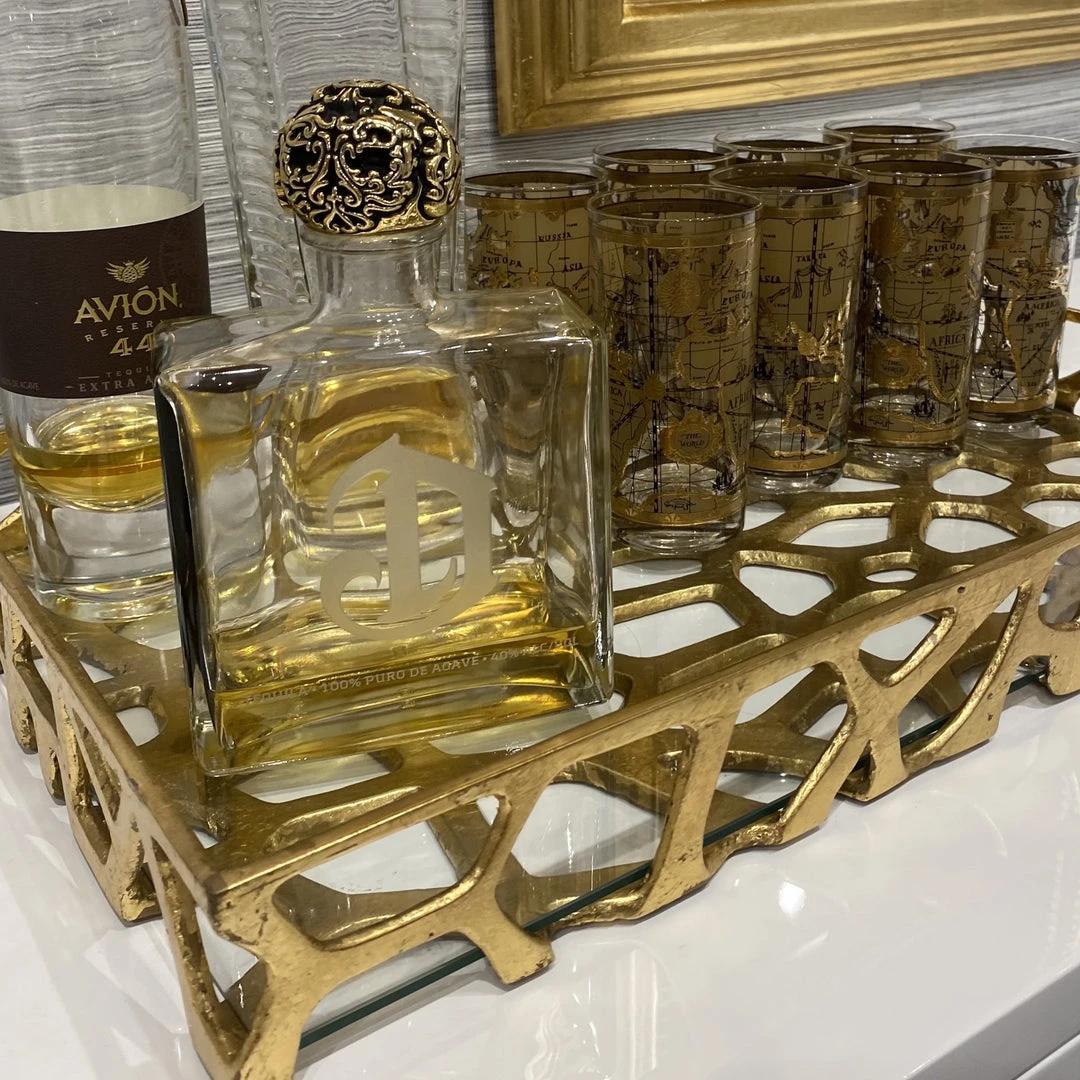 Worlds Away Byron Tray Gold 5 Worlds Away Byron Tray Gold