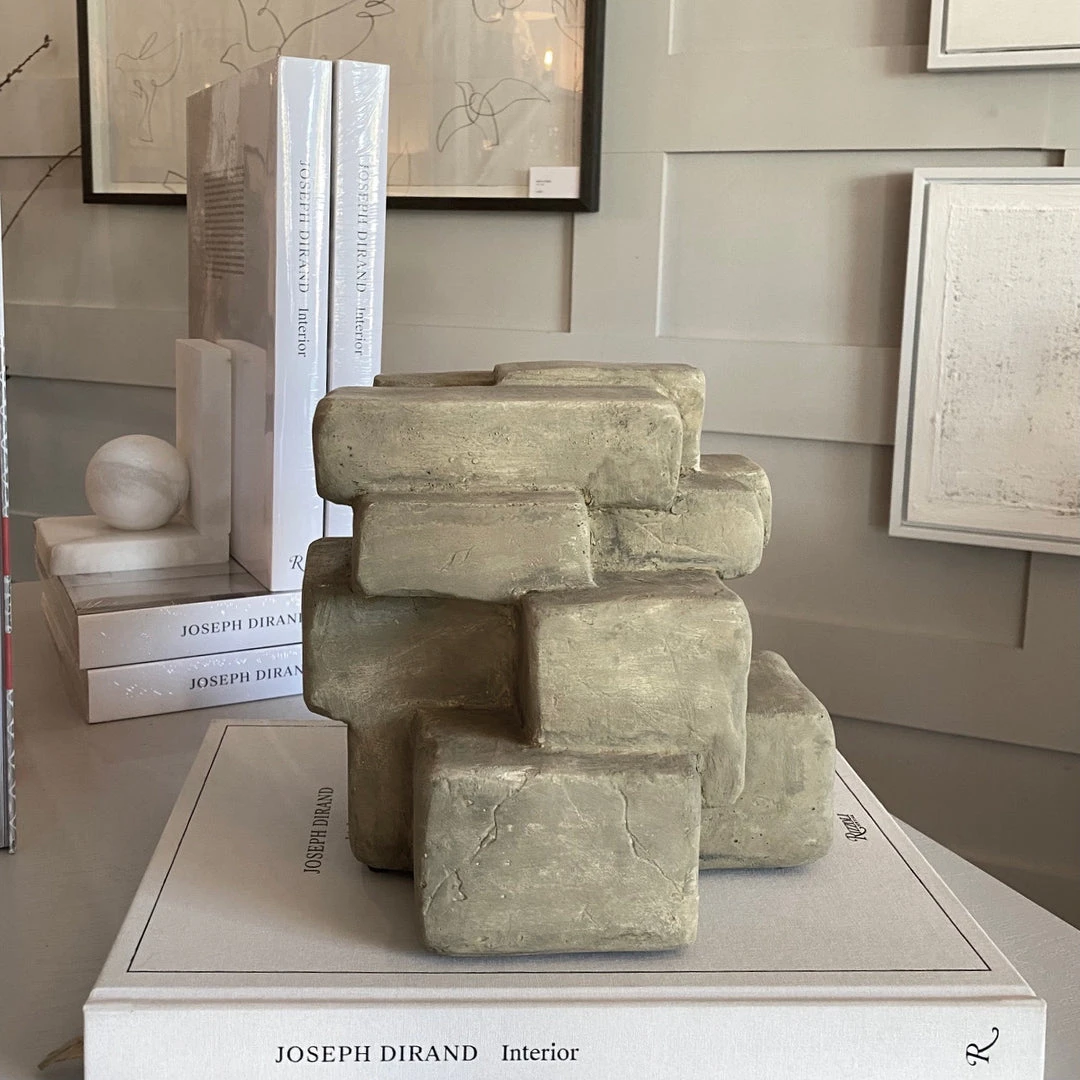 Made Goods Damon Sculpture Gray Stone 4 Made Goods Damon Sculpture Gray Stone