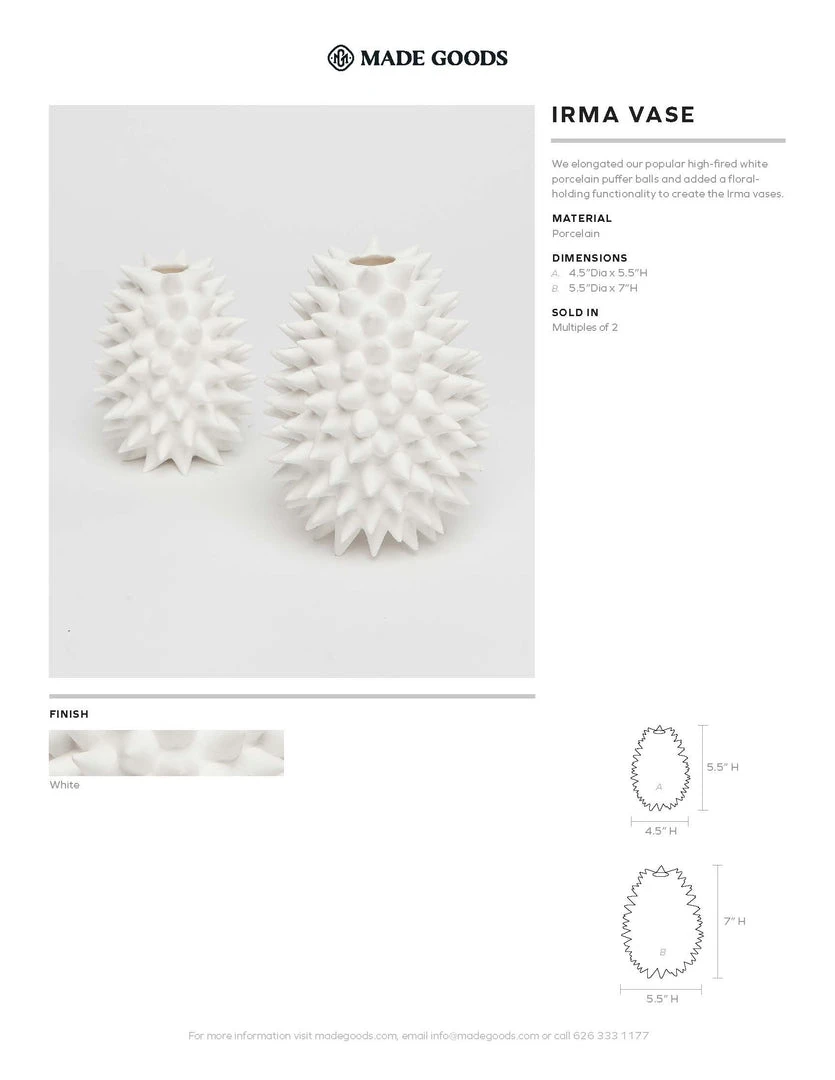 Made Goods Irma Vase Set Of Two New Arrivals 6 Made Goods Irma Vase Set Of Two New Arrivals