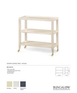 Bungalow 5 Isadora Console Table Natural New Arrivals 7 Bungalow 5 Isadora Console Table Natural New Arrivals