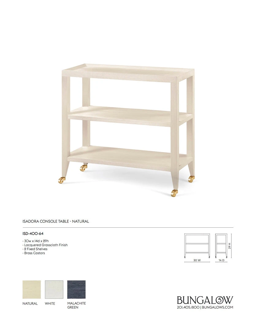 Bungalow 5 Isadora Console Table Natural New Arrivals 5 Bungalow 5 Isadora Console Table Natural New Arrivals