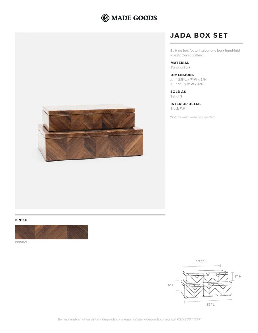 Made Goods Jada Box Set New Arrivals 7 Made Goods Jada Box Set New Arrivals