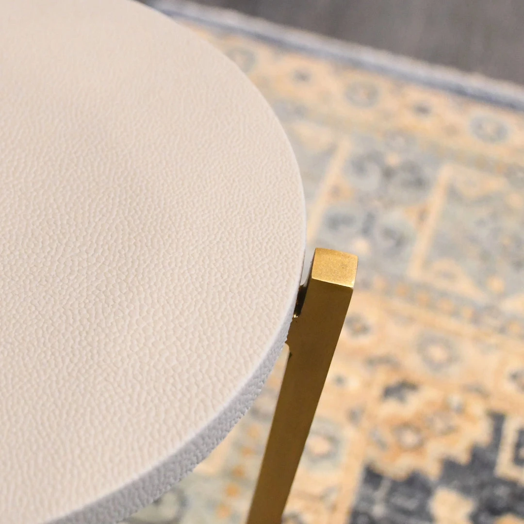 Worlds Away Fitz Cigar Table Antique Brass And Grey Faux Shagreen New Arrivals 5 Worlds Away Fitz Cigar Table Antique Brass And Grey Faux Shagreen New Arrivals