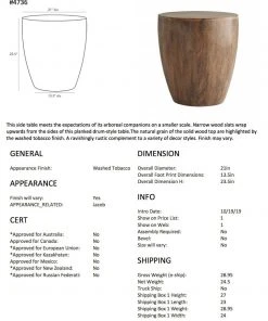 Arteriors Home Jacob Side Table 15 Arteriors Home Jacob Side Table