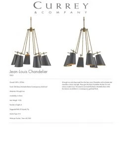 Currey And Company Jean Louis Chandelier New Arrivals 10 Currey And Company Jean Louis Chandelier New Arrivals