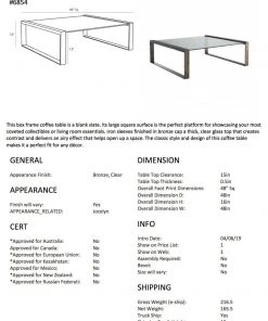 Arteriors Home New Arrivals Jocelyn Coffee Table Bronze 11 Arteriors Home New Arrivals Jocelyn Coffee Table Bronze