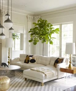 Jonathan Adler New Arrivals Harlequin Floor Lamp Brass