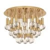 Jonathan Adler Milano Flush Mount Polished Brass New Arrivals