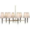 Jonathan Adler Ventana Oval Chandelier Antique Brass 2 Jonathan Adler Ventana Oval Chandelier Antique Brass