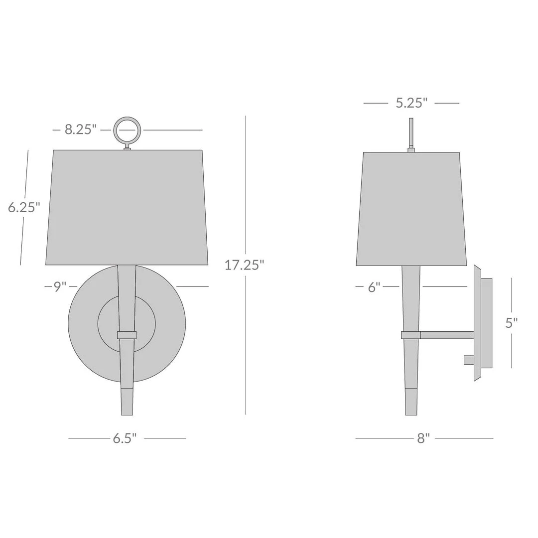 Jonathan Adler Ventana Sconce Polished Nickel 4 Jonathan Adler Ventana Sconce Polished Nickel