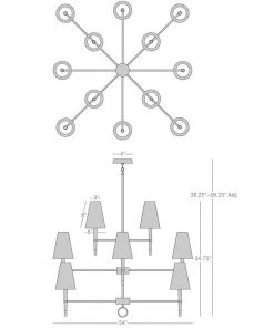 Jonathan Adler Ventana Three Tier Chandelier Brass And Ebony New Arrivals 7 Jonathan Adler Ventana Three Tier Chandelier Brass And Ebony New Arrivals