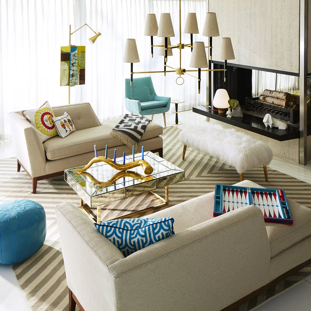 Jonathan Adler New Arrivals Ventana Two-Tier Chandelier Antique Brass 4 Jonathan Adler New Arrivals Ventana Two-Tier Chandelier Antique Brass