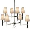 Jonathan Adler Ventana Two-Tier Chandelier Polished Nickel New Arrivals 2 Jonathan Adler Ventana Two-Tier Chandelier Polished Nickel New Arrivals