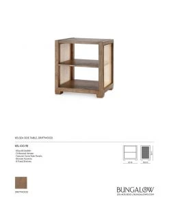 Bungalow 5 Kelsea Side Table Driftwood New Arrivals 13 Bungalow 5 Kelsea Side Table Driftwood New Arrivals