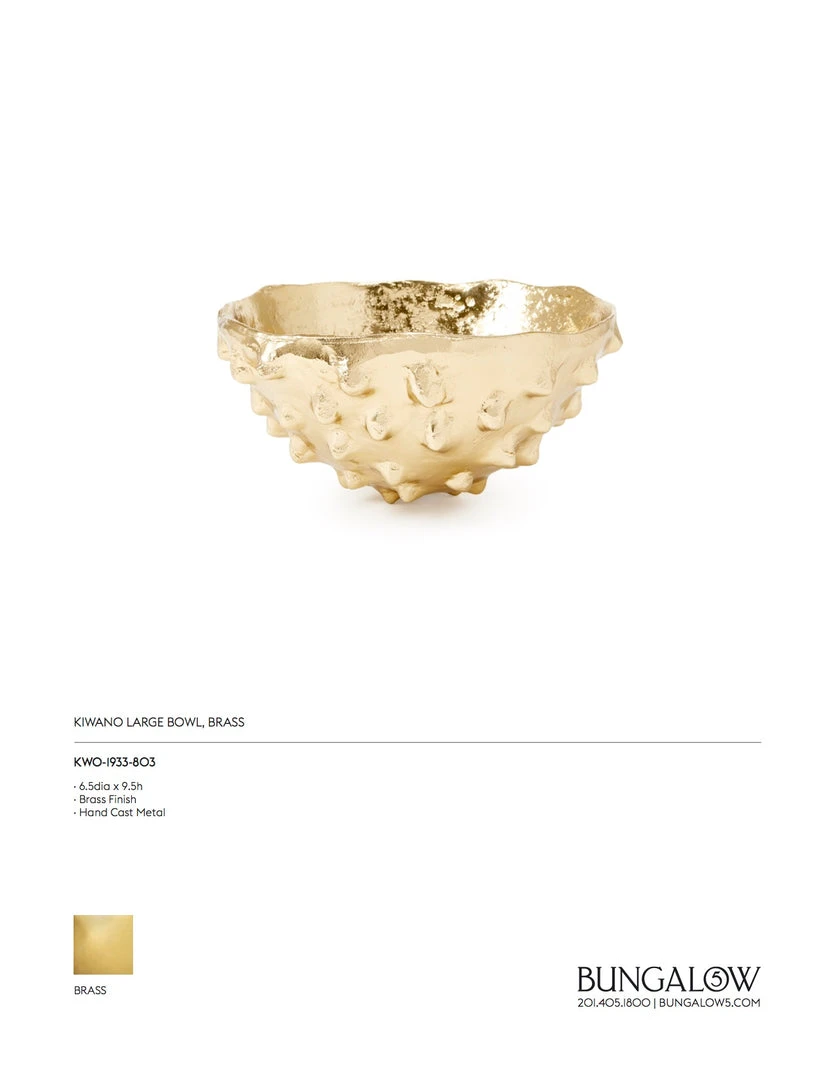 Bungalow 5 Kiwano Large Bowl 9 Bungalow 5 Kiwano Large Bowl