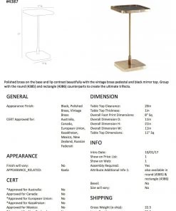 Arteriors Home Kaela Rectangle Accent Table New Arrivals 15 Arteriors Home Kaela Rectangle Accent Table New Arrivals