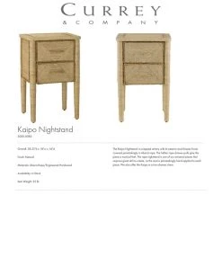 Currey And Company New Arrivals Kaipo Nightstand 11 Currey And Company New Arrivals Kaipo Nightstand