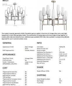 Arteriors Home New Arrivals Keifer Large Chandelier Vintage Silver 14 Arteriors Home New Arrivals Keifer Large Chandelier Vintage Silver