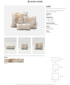 Made Goods Lily Cream Alpaca Pillow Square New Arrivals 14 Made Goods Lily Cream Alpaca Pillow Square New Arrivals