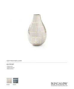 Bungalow 5 Loom Vase Silver 9 Bungalow 5 Loom Vase Silver