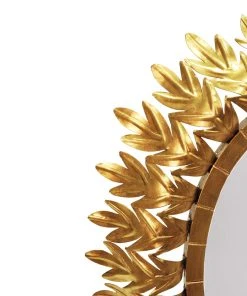 Worlds Away Lona Oval Mirror Gold Leaf New Arrivals 7 Worlds Away Lona Oval Mirror Gold Leaf New Arrivals