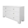 Worlds Away Louise Dresser White Brass Hardware New Arrivals