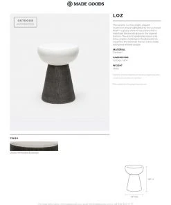 Made Goods Loz Stool