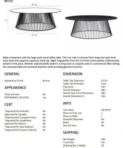 Arteriors Home Lou Coffee Table 13 Arteriors Home Lou Coffee Table