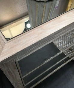 Made Goods Mia Double Nightstand White Cerused Oak New Arrivals