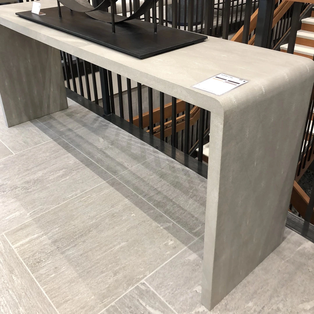 Made Goods Harlow 72" Console Sand Faux Shagreen 4 Made Goods Harlow 72" Console Sand Faux Shagreen