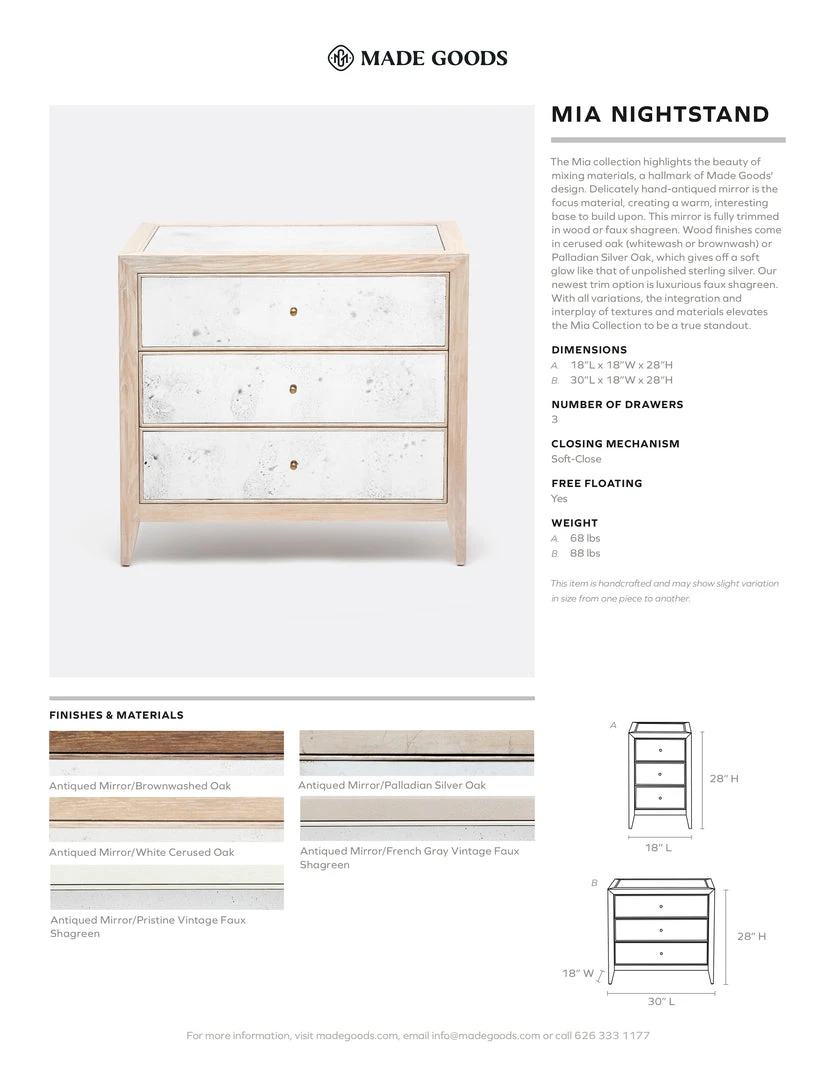 Made Goods Mia Single Nightstand Palladian Silver Oak New Arrivals 4 Made Goods Mia Single Nightstand Palladian Silver Oak New Arrivals