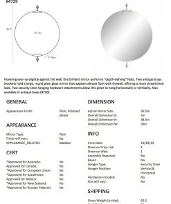 Arteriors Home New Arrivals Madden Round Mirror Polished Silver 13 Arteriors Home New Arrivals Madden Round Mirror Polished Silver