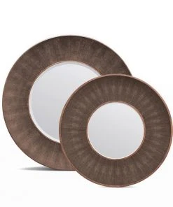 Made Goods Armond Mirror Dark Mushroom And Walnut New Arrivals