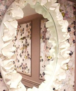 Made Goods Coco Mirror White With Gold Faux Coral New Arrivals