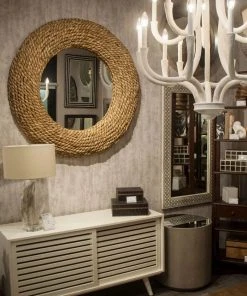 Made Goods Cohen Mirror Natural Roped Seagrass