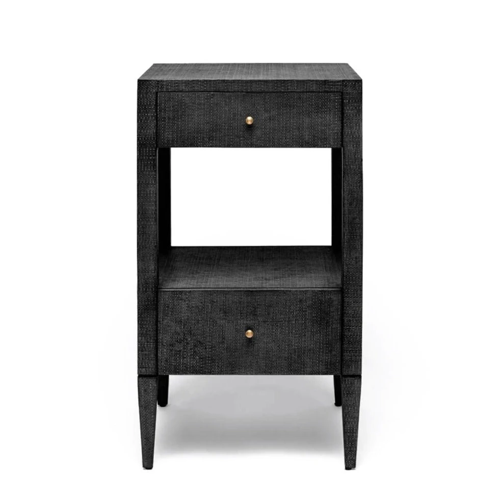 Made Goods New Arrivals Conrad Single Nightstand Black Faux Raffia 3 Made Goods New Arrivals Conrad Single Nightstand Black Faux Raffia