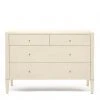 Made Goods Conrad 48" Dresser Off White Faux Raffia 2 Made Goods Conrad 48" Dresser Off White Faux Raffia