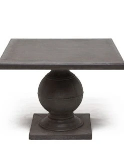 Made Goods New Arrivals Cyril Square Dining Table Aged Gray Concrete