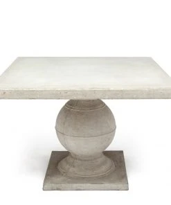 Made Goods New Arrivals Cyril Square Dining Table Light Gray Concrete