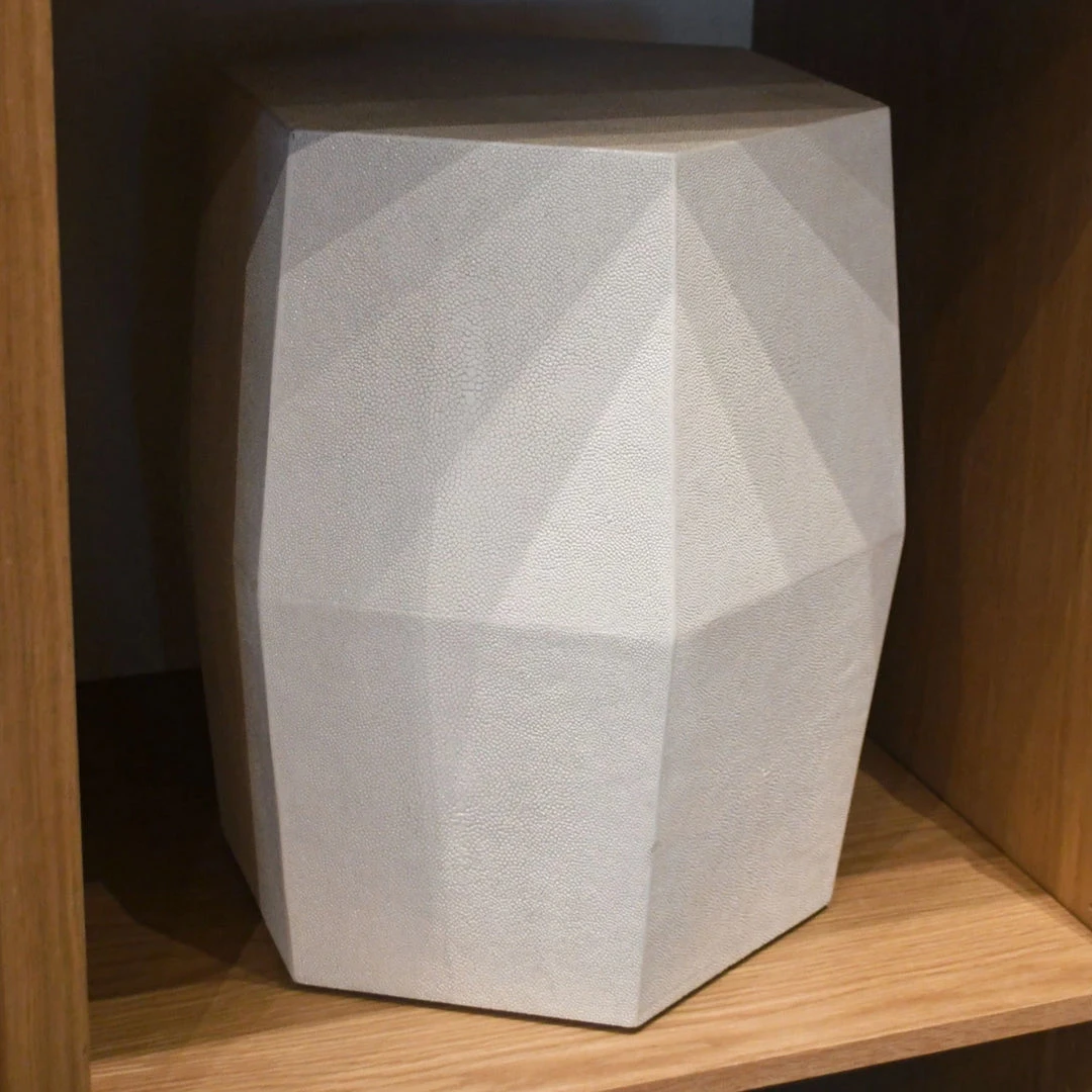 Made Goods New Arrivals Daryl Stool Pristine Faux Shagreen 4 Made Goods New Arrivals Daryl Stool Pristine Faux Shagreen