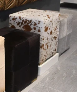 Made Goods Essex Stool Gray Hair On Hide Leather New Arrivals 13 Made Goods Essex Stool Gray Hair On Hide Leather New Arrivals