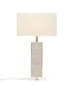 Made Goods New Arrivals Kingston Table Lamp Sand Faux Shagreen