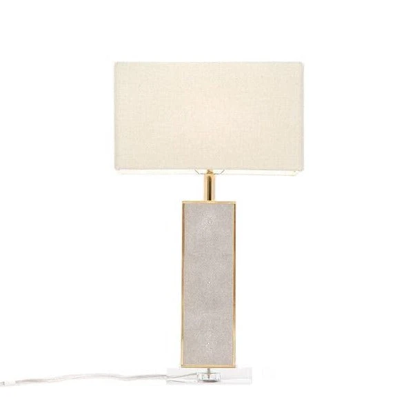 Made Goods New Arrivals Kingston Table Lamp Sand Faux Shagreen 3 Made Goods New Arrivals Kingston Table Lamp Sand Faux Shagreen