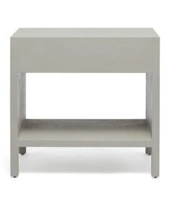 Made Goods Maris Double Nightstand Light Grey Faux Belgian Linen 13 Made Goods Maris Double Nightstand Light Grey Faux Belgian Linen