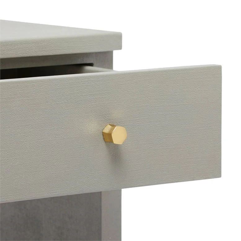 Made Goods Maris Double Nightstand Light Grey Faux Belgian Linen 6 Made Goods Maris Double Nightstand Light Grey Faux Belgian Linen