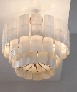 Made Goods Marjorie Semi Flush Mount Resin Coated Banana Bark New Arrivals