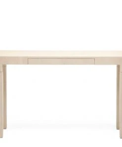 Made Goods New Arrivals Sorin Console Narrow Off White Faux Shagreen